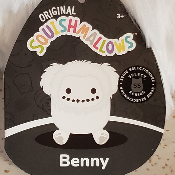 SELECT SERIES โผ๏ธ NWT - Squishmallows Benny the Snowman Bigfoot - 16 inches - Picture 8 of 10